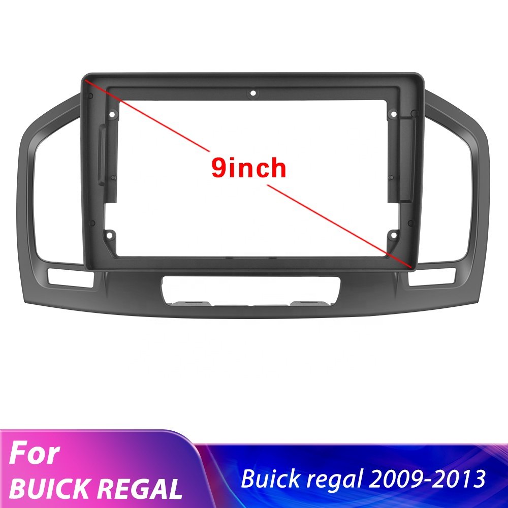 Podofo UK Warehouse Wholesales 9" Car Radio Frame For Buick Regal 2009-2013/Opel Insignia 2008-2013 Bracket Panel Interface