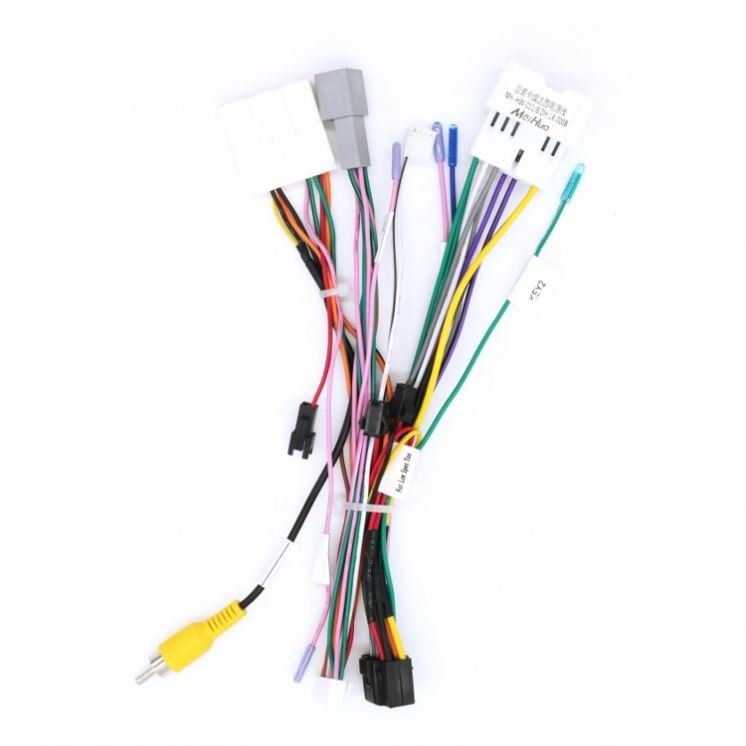 Auto Stereo Cable for Renault Kwid 2017 Car Radio with Facial Plastic 9inch Frame Accessories(9f0593f4)