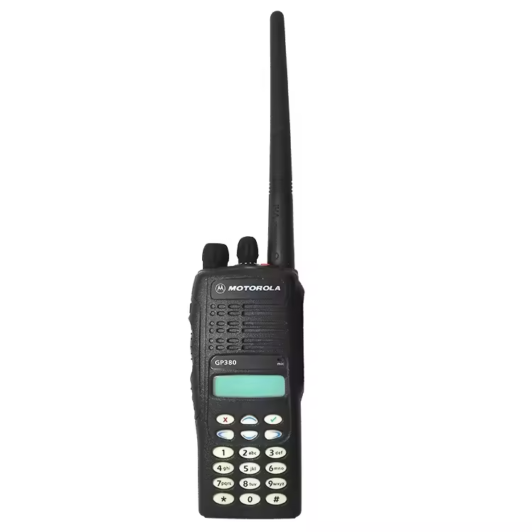 Wholesale GP380 Original Digital VHF/UHF Handheld Walkie Talkie hot sell Professional moto-rola GP380 Portable Two Way Radio