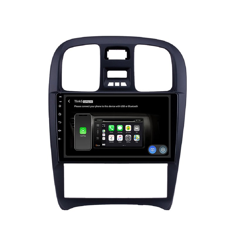 For Hyundai Sonata 2003-2009 Car Radio Multimedia Video DSP Amplifier Player Navigation GPS Android 10 2din
