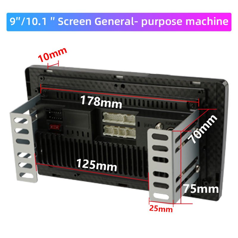 Android 2din 9inch Car Radio BT FM RDS WIFI Navigation GPS 2.5D IPS Touch Screen For Universal Car Radio