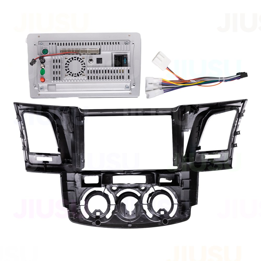 Touch Screen Android Car Radio GPS Navigation DVD Player Stereo Multimedia Audio System for Toyota Fortuner Hilux Vigo 2005-2008