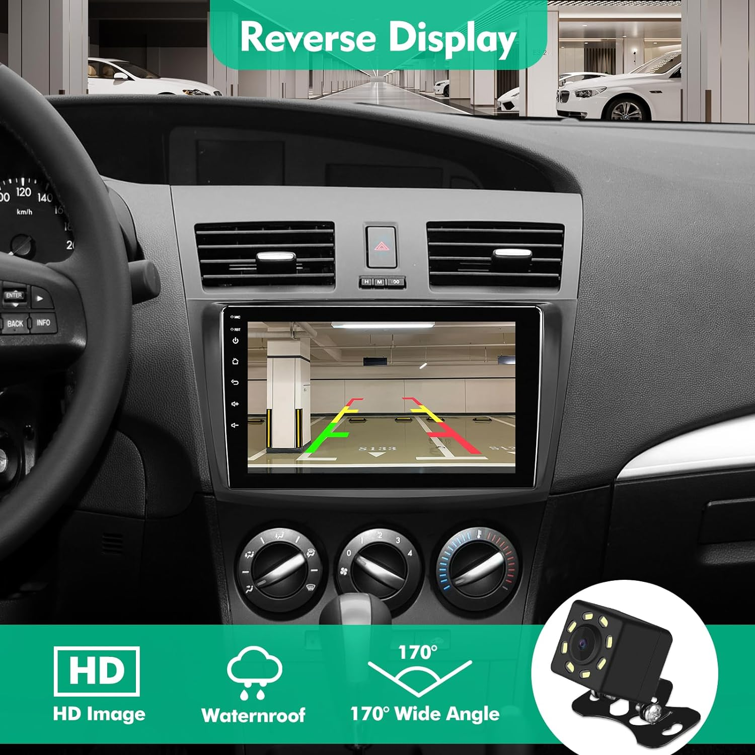 10 Inch Universal Touch Screen GPS Radio Stereo Android Car DVD Player TN Hi-Res Audio MP5 2 Din TV CD MP3 DVR Players Headrest