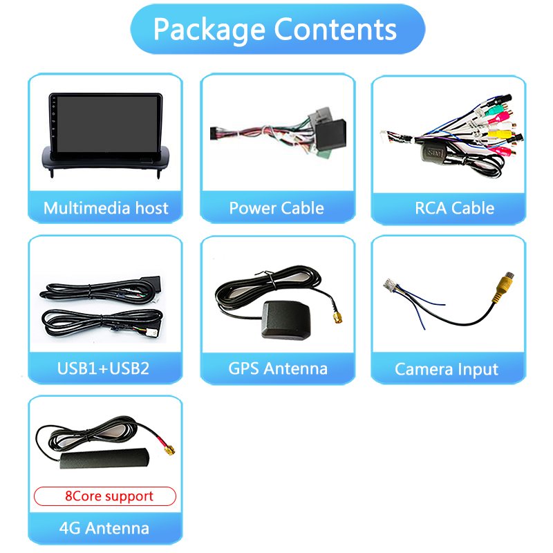 Android 11 Video audio radio For Volvo S40 C30 C70 2004-2012 car multimedia player 2.5D Screen Stereo DVD player