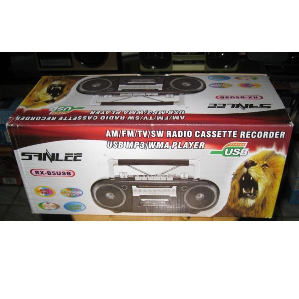 Vofull Classic Retro radio Am Fm radio Fm Cassette Recorders Stereo radio