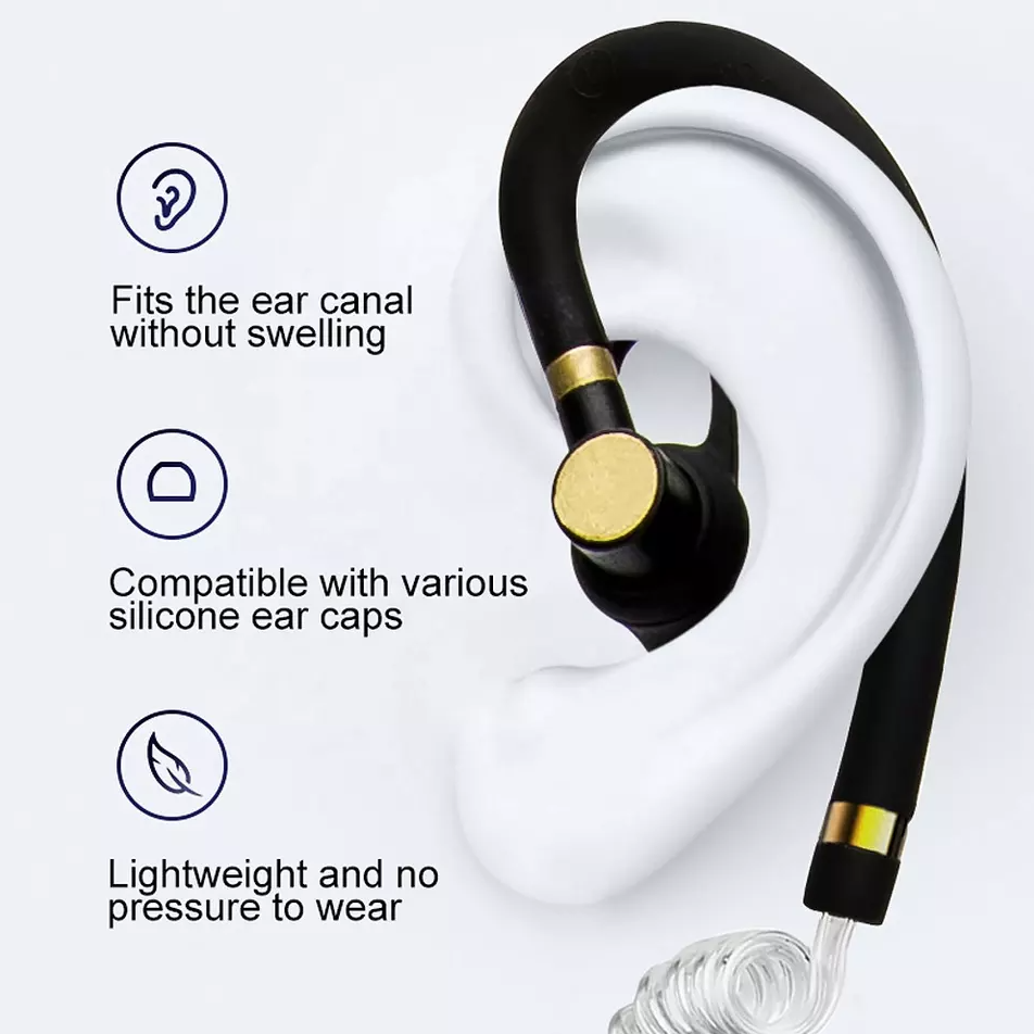 Small Outdoor 3km Long Distance Ear-hook Headset Mini Interphone Hotel Two Way Radio Restaurant Beauty Salon Walkie talkie
