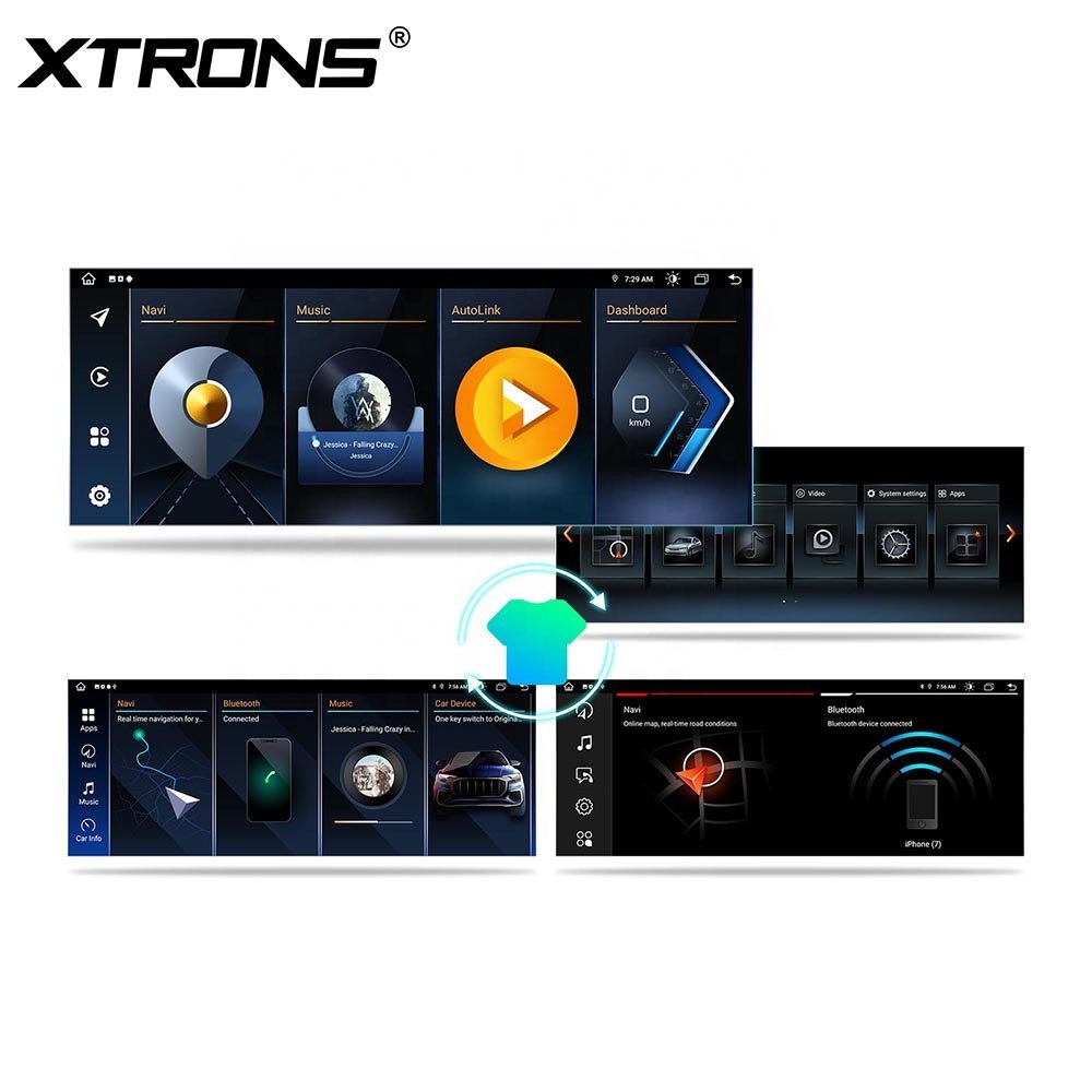 XTRONS 10.25" Head Unit For BMW X3 F25 X4 F26 2014-2016 Android13 Carplay Screen Android Auto Radio Stereo 4G LTE Navigation GPS