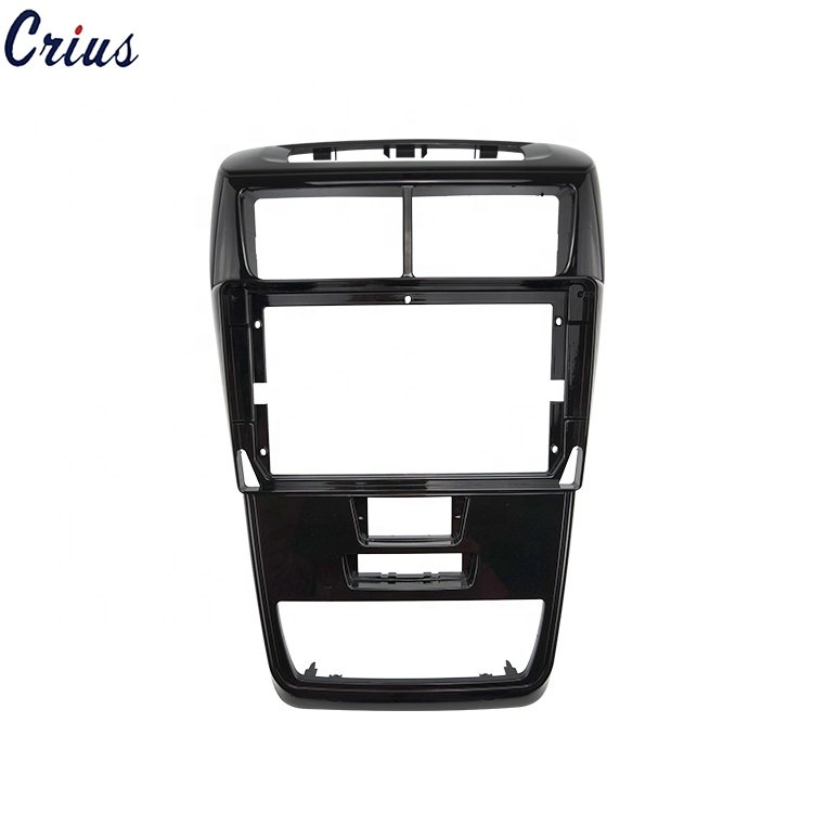 Fast shipping for TOYOTA COROLLA 2013 fascia frame car navigation car radio frame 9 inches Car DVD Player Frame