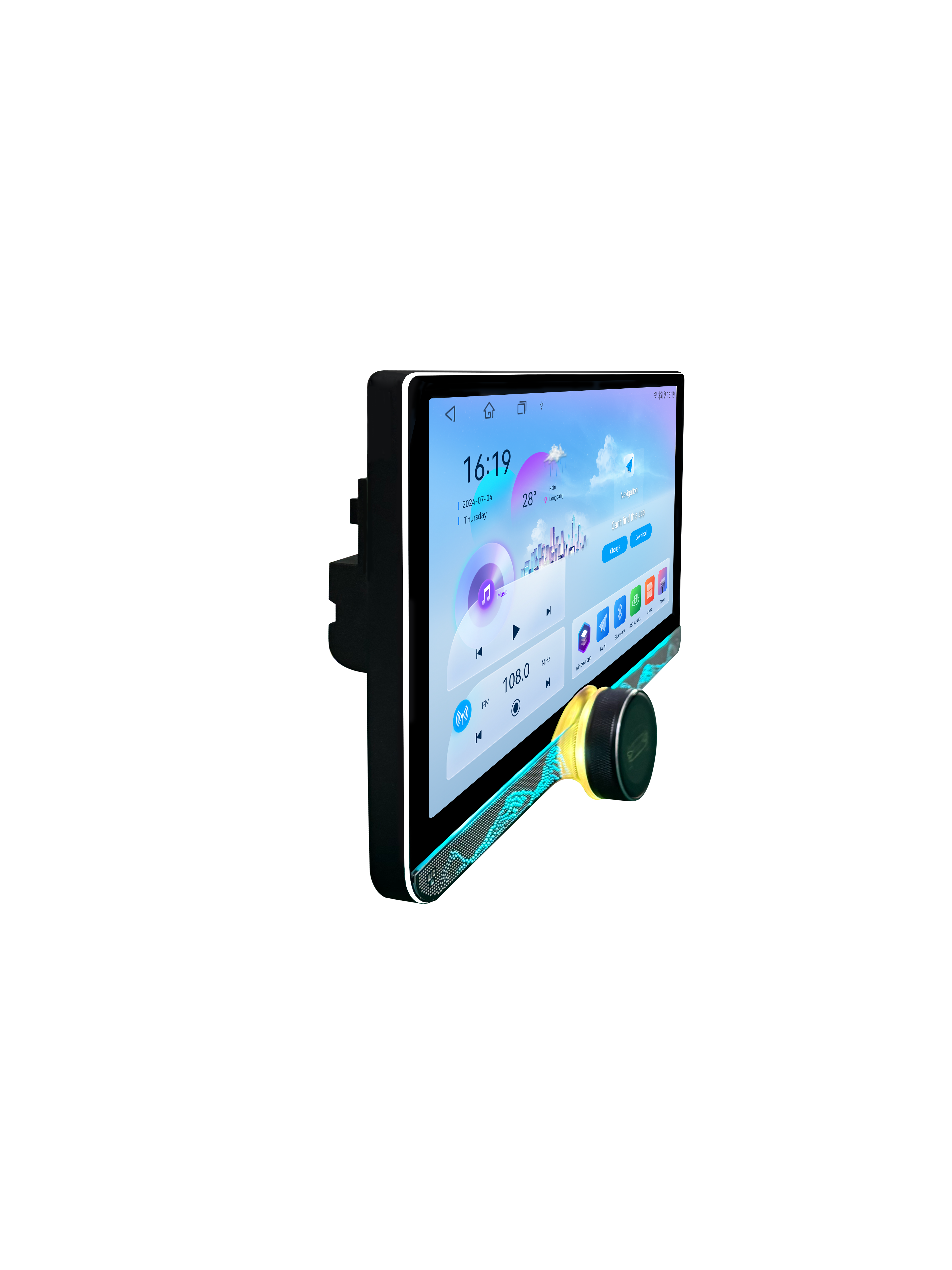 Portable universal 11.5 Inch Car Player with 2k touch screen GPS Navigation android car player