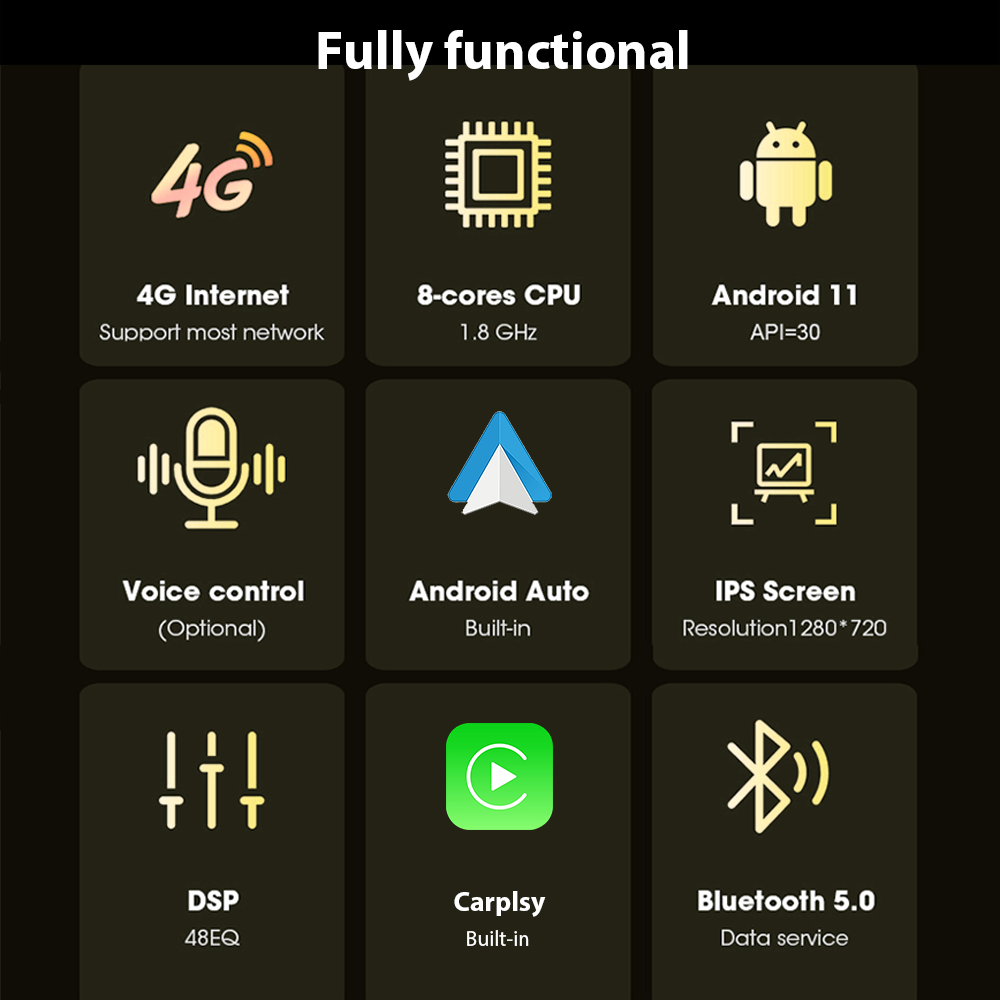 Bosstar 10.25/12.3'' Touch Screen Car Radio For BMW 3 Series E90/E91/E92/E93/M3 2005-2012 Wireless CarPlay Android Auto
