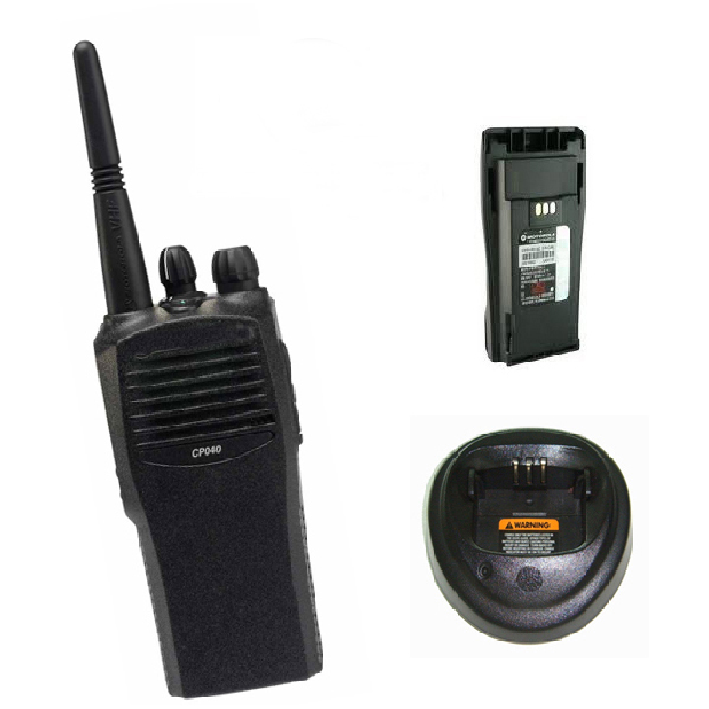For Motorola Uhf/vhf Commercial Radio Cp040 Handheld Portable Two Way Radio Gp3188 Gp3688 Gp3988 Walkie Talkie