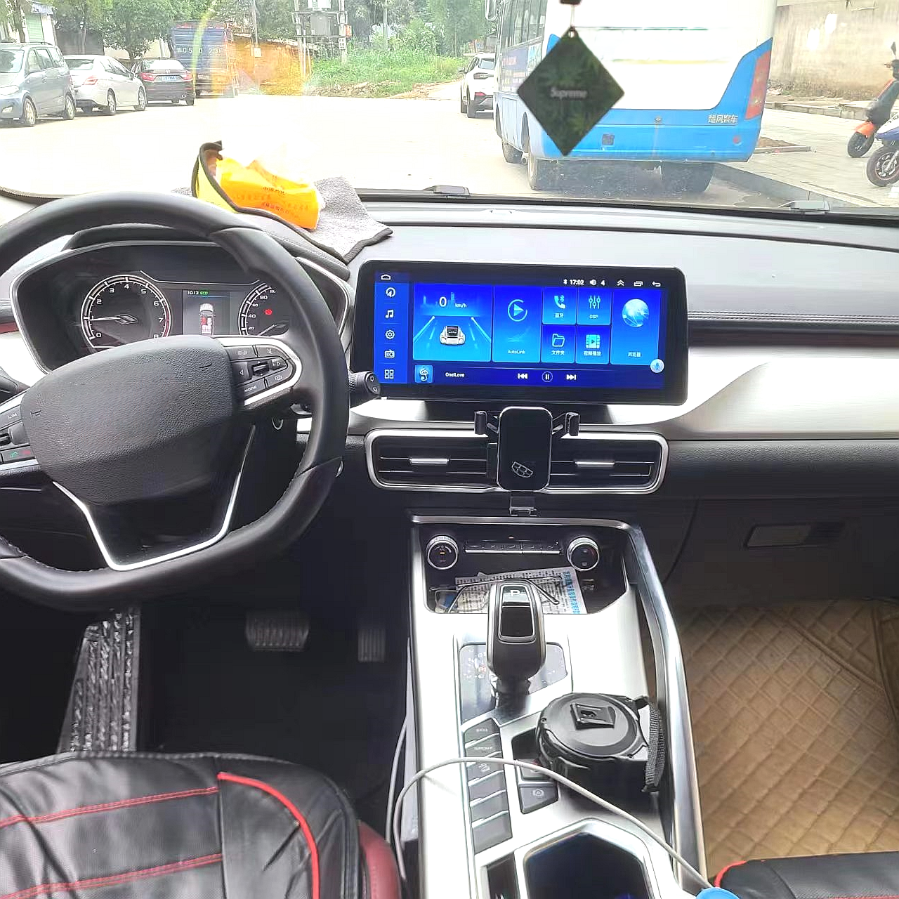 12.3inch Android Car Stereo For Geely Coolray Binyue Belgee X50 2019-2023 Carplay DSP Multimedia Player Navigation Radio