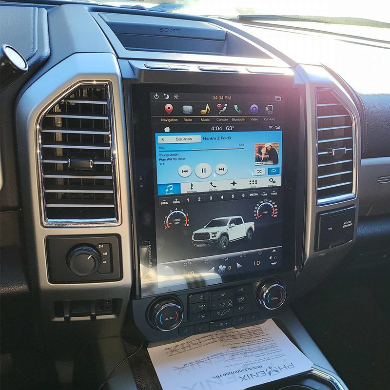 13" Touch Screen Carplay GPS Navigation for Ford F150 F-150 Raptor 2015-2020 Radio Para Automovil Upgrade