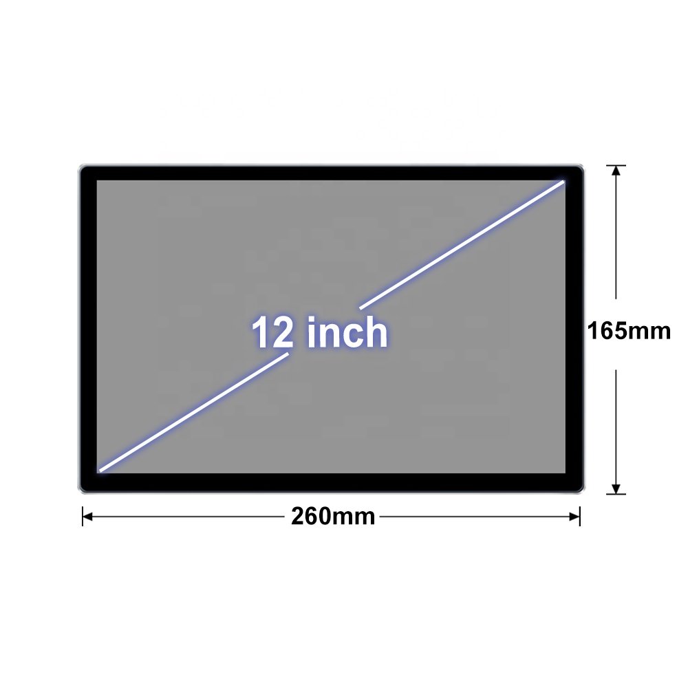 Jmance Universal 12 inch Dashboard Ram 8GB Rom 256GB 4G BT 5.0 Android Auto Carplay 2Din Car DVD Player With Panorama 360 Camera