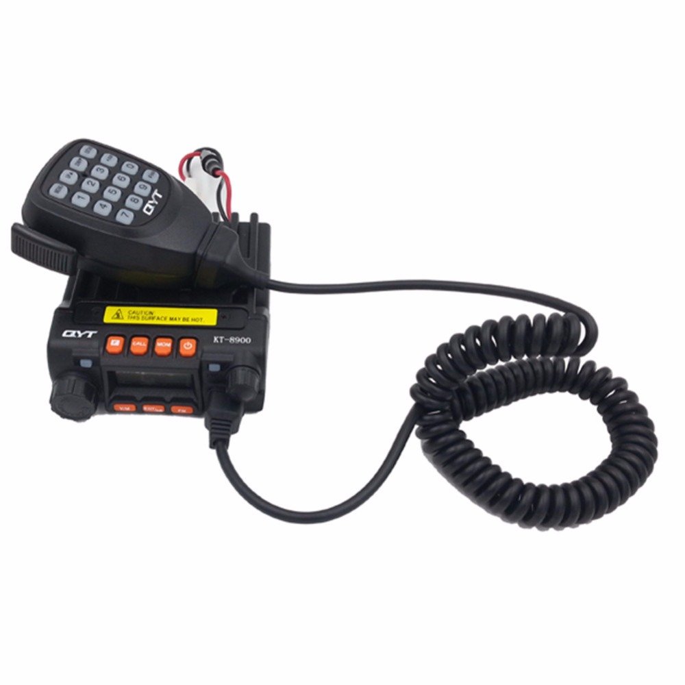 Classic QYT KT-8900 Mini Mobile Radio Dual Band 136-174MHz & 400-480MHz 25W Mobile Transceiver KT8900 Car Radio Station