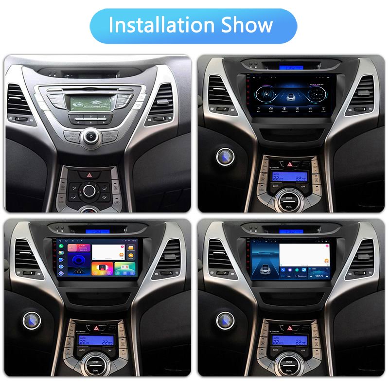 Android 11 for Hyundai Elantra 2014-2016 car multimedia player with gps audio system video stereo