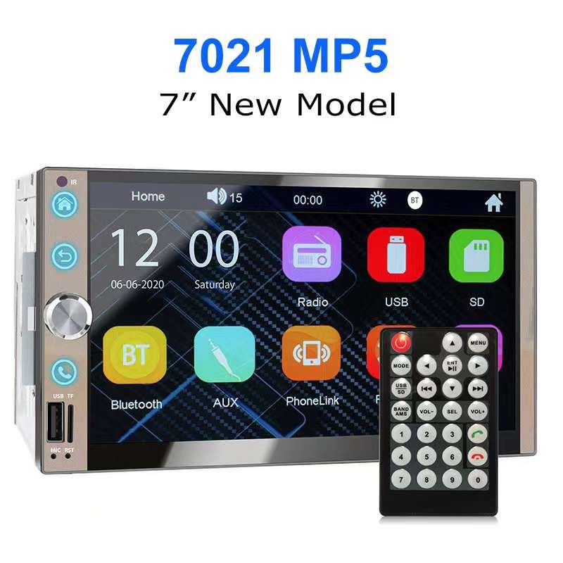 Universal Car Radio 6.2 Inch Mp5 Stereo Audio 2 Din Mirror Link Fm Touch Screen Car player Wince System Android Auto