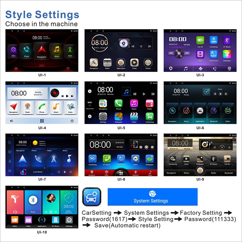 Universal Car Radio 6.2 Inch Mp5 Stereo Audio 2 Din Mirror Link Fm Touch Screen Car player Wince System Android Auto