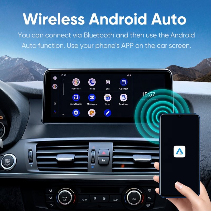 Jmance Android Car Radio 10.25 Inch Screen Auto Multimedia GPS Navigation Car DVD Player For BMW X3 X4 F25 F26 2011 - 2017