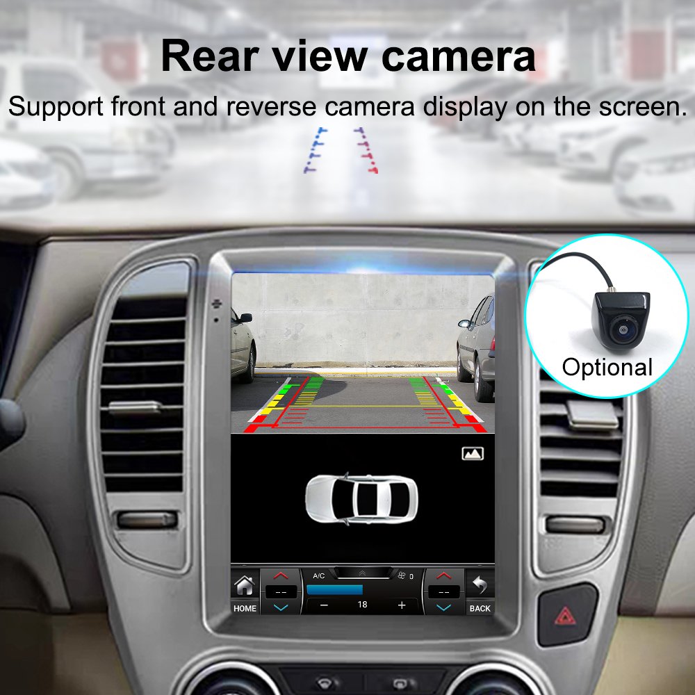 New car radio player ips vertical screen android multimedia navigation Support ADAS/split screen/4G/DSP/BT/GPS
