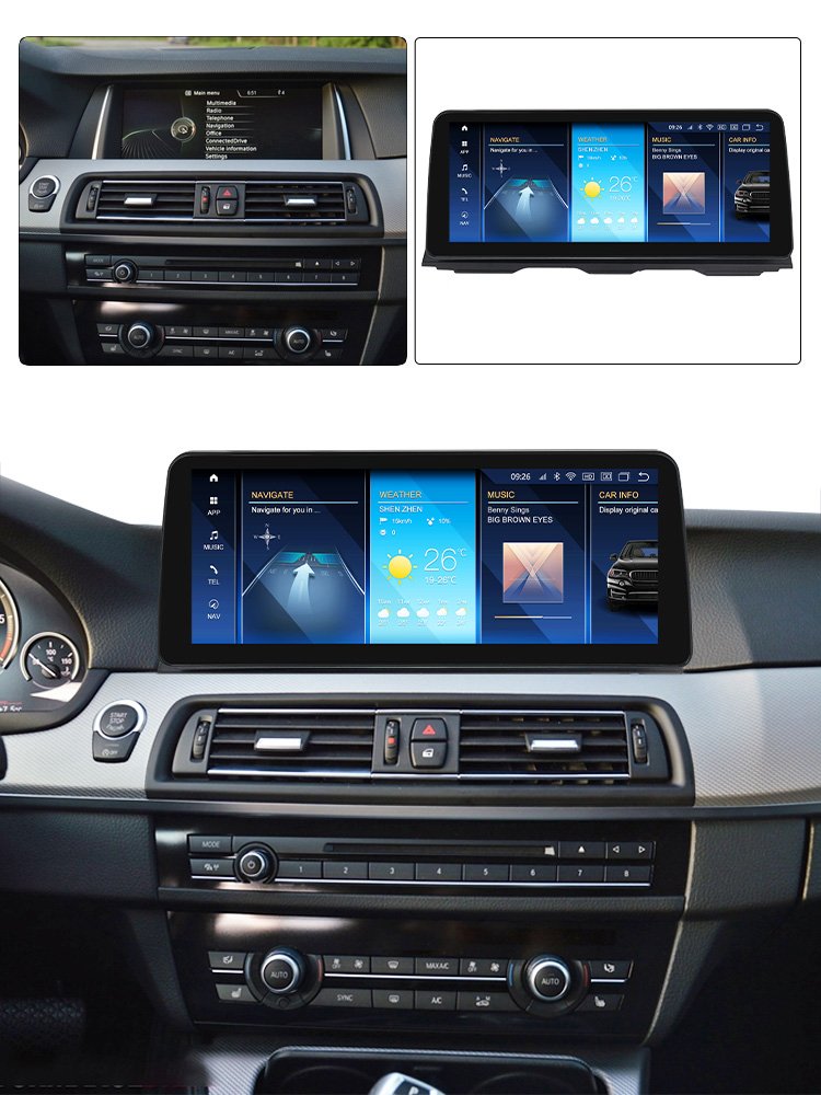 MEKEDE Car Audio System snapdragon 662 680 For BMW 5 Series F10 F11 2011-2016 WIFI Auto Radio Car GPS navigation