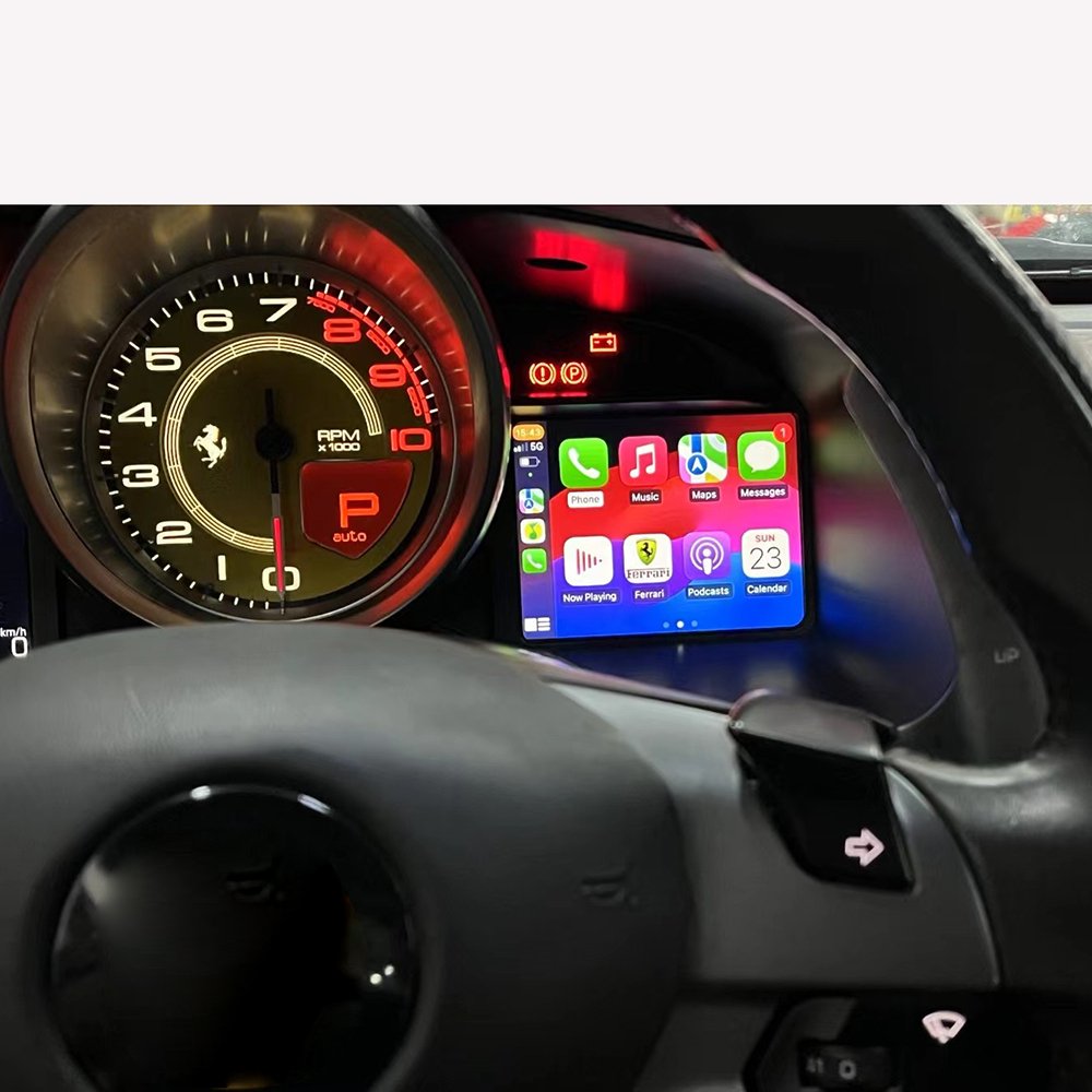 For Ferrari F12 F8 488 812 Car DVD Player Mirror Link AirPlay Radio Navigation Android Auto Wireless CarPlay Interface