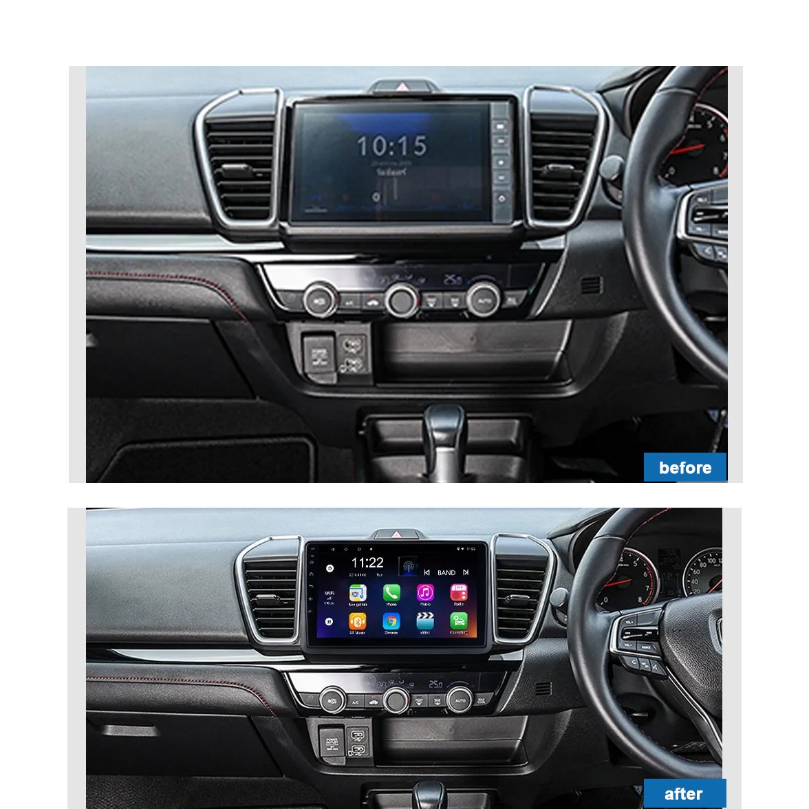 Android Car Multimedia Player for Honda City 2020 Car DVD Radio Stereo GPS Carplay Screen Video FM AM Auto Head Unit