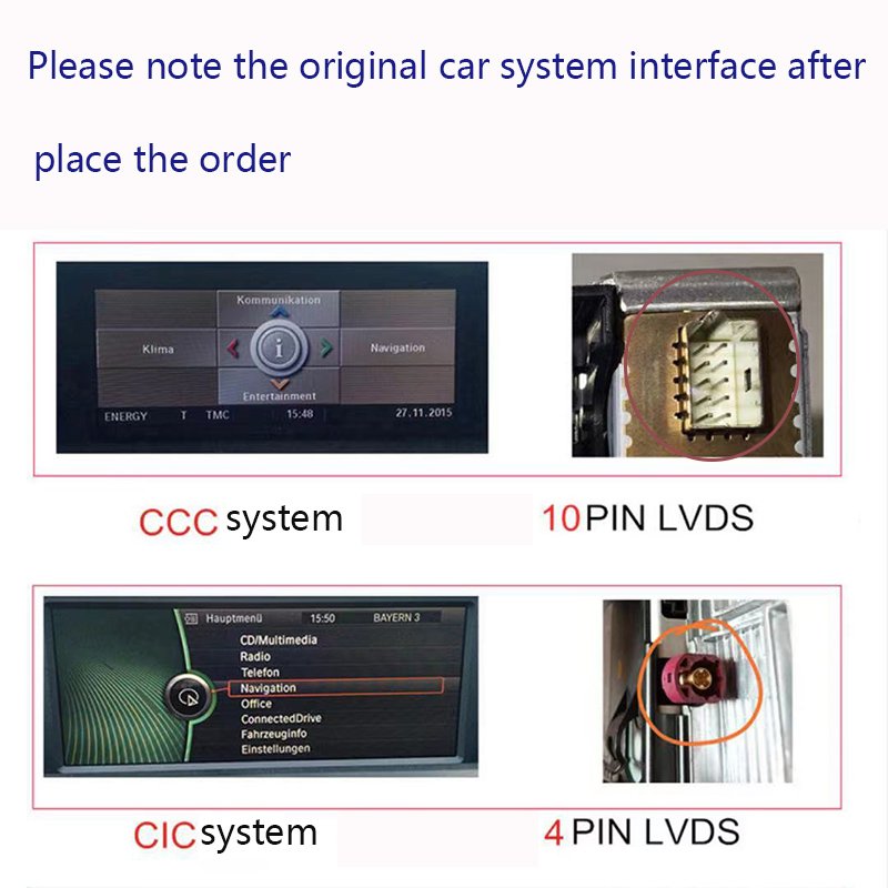 8.8" head unit Support BT Music Map Video For BMW E60 E90 E92 IPhone CarPlay Android Auto Car Multimedia Display HD Screen
