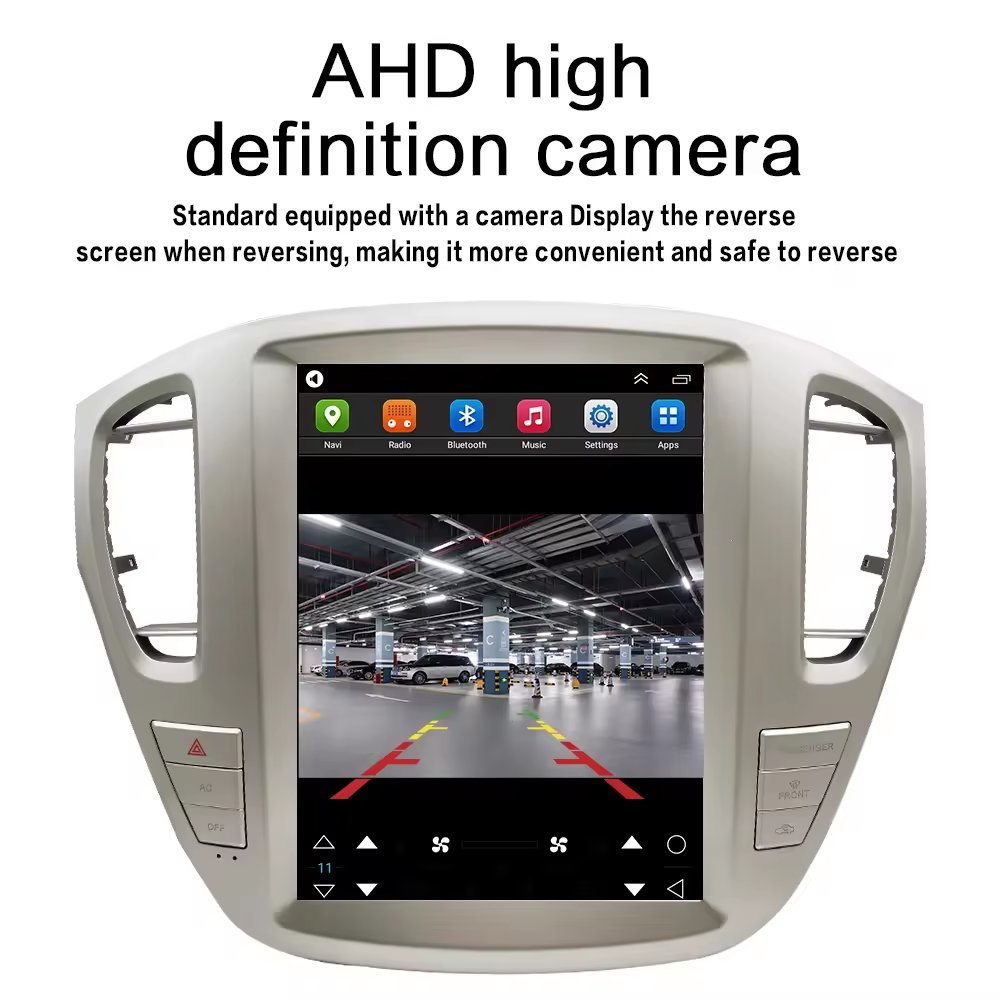 lelv Android 13 Car Multimedia Tesla Screen Car Dvd Radio Player Gps Navigation For Toyota Highlander 2001-2007er Tesla Screen