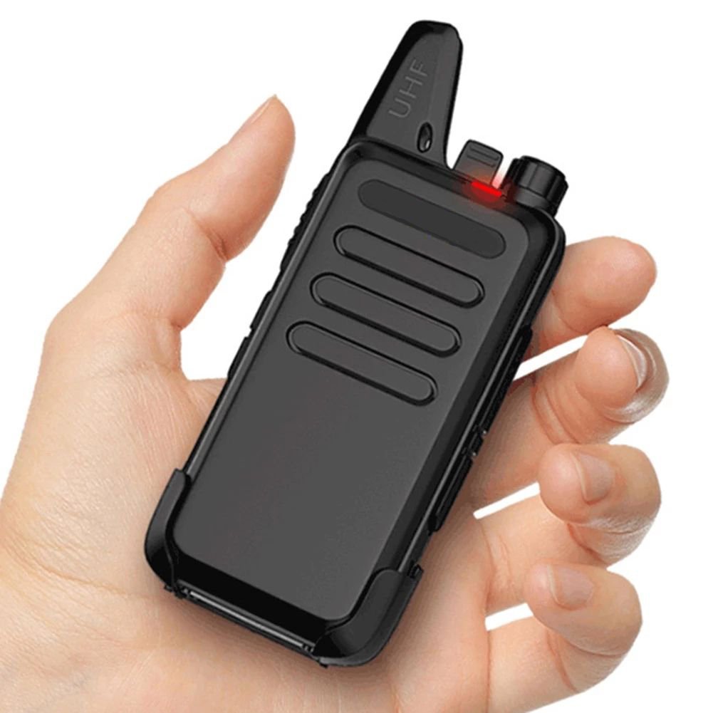 WLN KD-C1 Mini Handheld Transceiver 2-3KM Ran DMR Walkie Talkie USB Two-Way Radio Ham Communicator Car Use Radio Station Mi-Ni