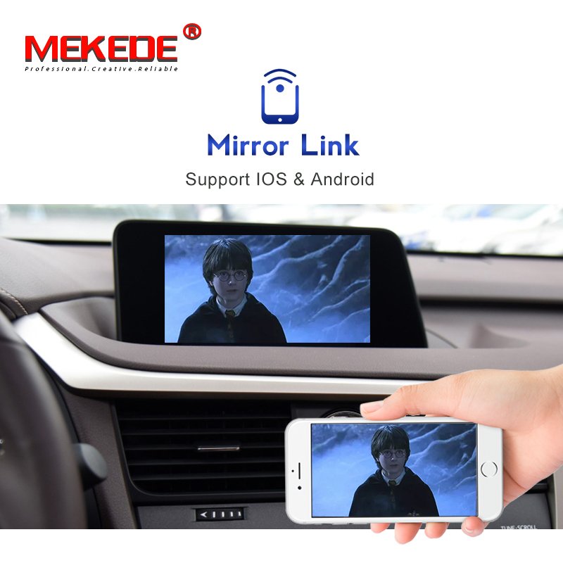 MEKEDE Android Wireless car play Android box For Lexus RX GPS navigation VIDEO