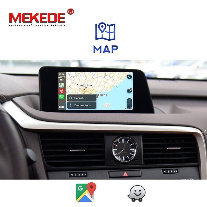 MEKEDE Android Wireless car play Android box For Lexus RX GPS navigation VIDEO
