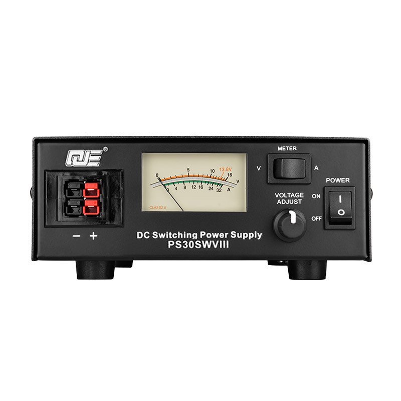 QJE 8th generation PS30SWVIII radio 220V power supply 13.8V 30A 110V car radio