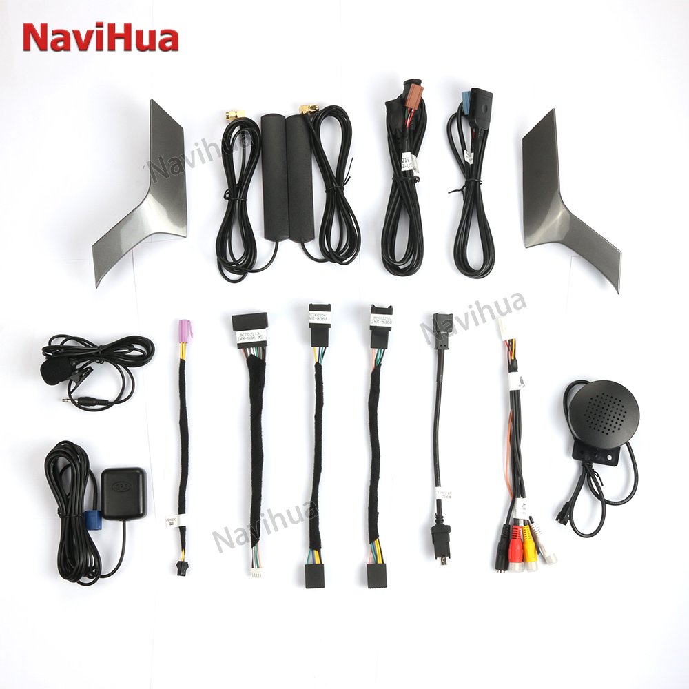 Navihua Car DVD Player GPS Navigation For Chevrolet Silverado GMC Sierra 2019-2021 Carplay Tesla Vertical Screen Multimedia Auto