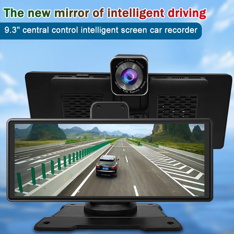 9.3inch portable car navigation display car video radio player