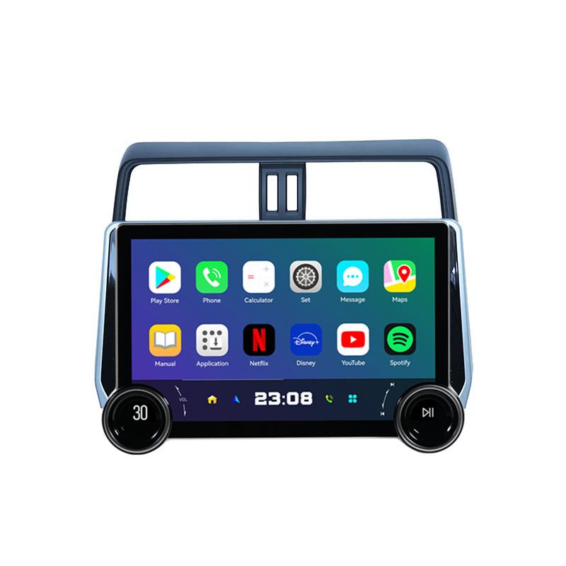 Android13 Car Radio Multimedia Player 11.5Inch 2K GPS Navigation HeadUnit For Toyota Land Cruiser Prado