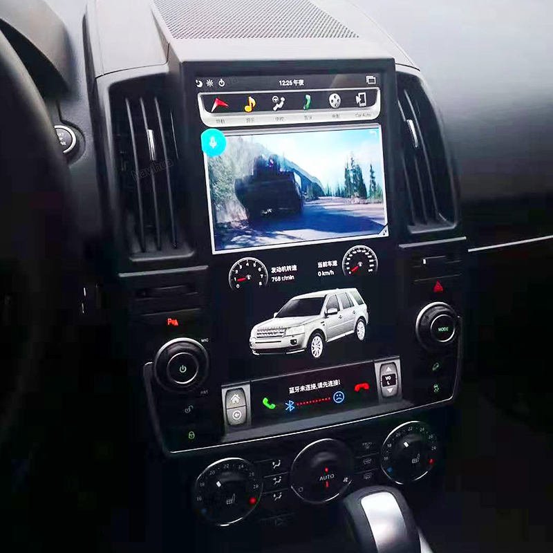 Feebest 13.6" Android auto Radio For Tesla Screen Car DVD Player GPS Navigation For Land Rover For Freelander 2 2007 Para Carro