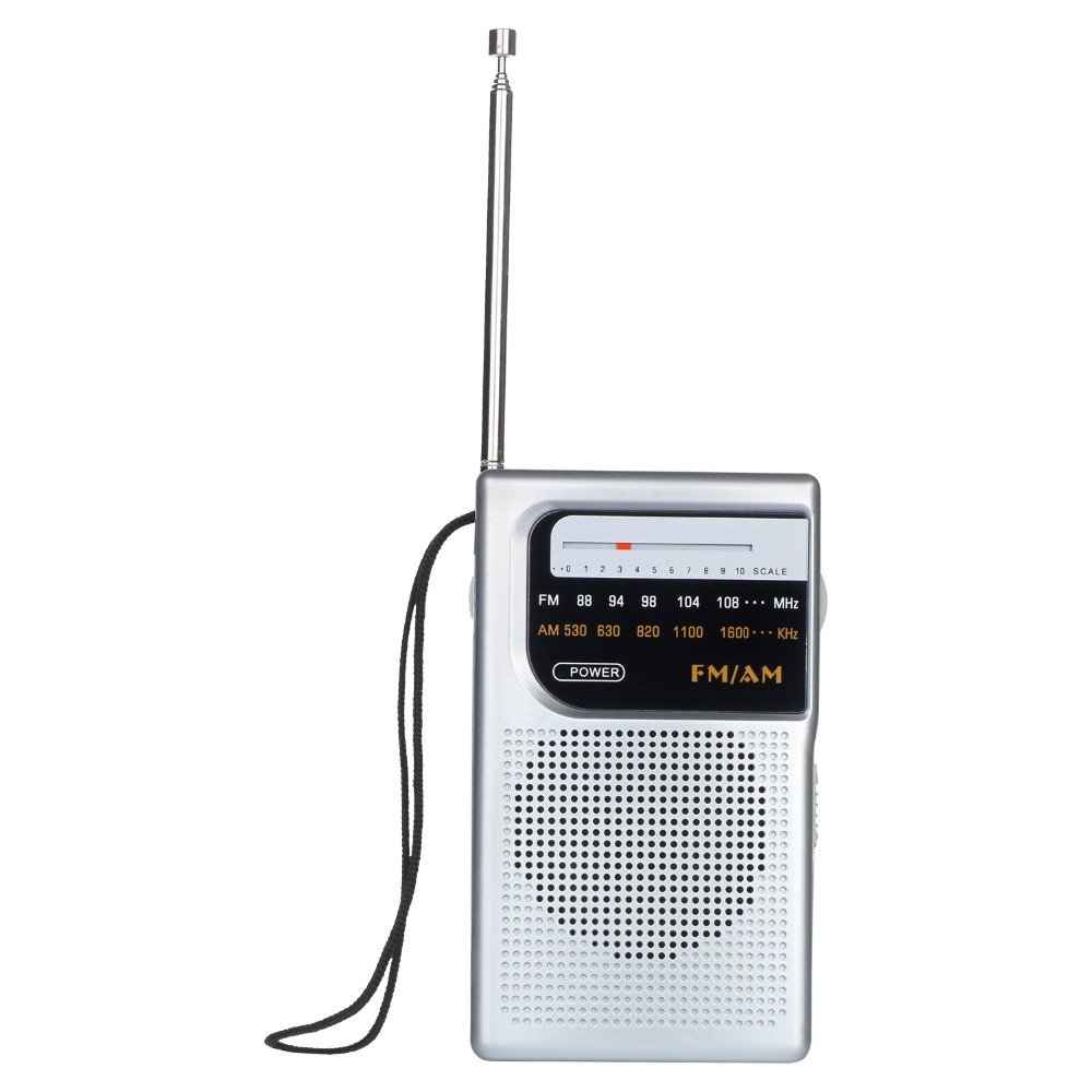 Hot sale mini pocket size radio old analogue slim am fm radio good reception radio