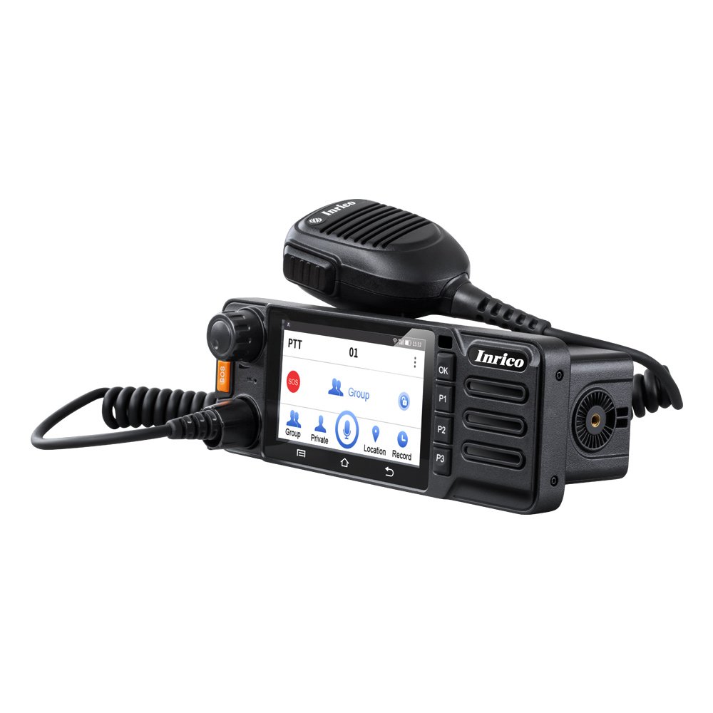 Inrico TM-9 4G POC Vehicle Mouted radio global server mobile radio With Touch Screen support GPS