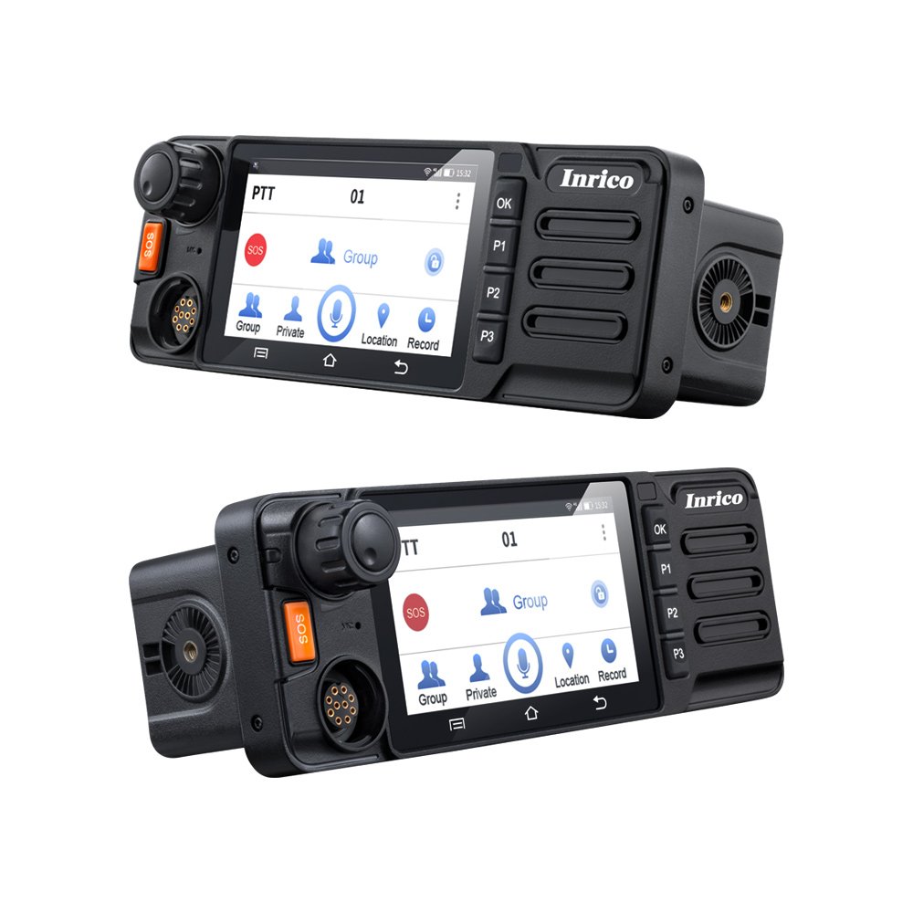 Inrico TM-9 4G POC Vehicle Mouted radio global server mobile radio With Touch Screen support GPS