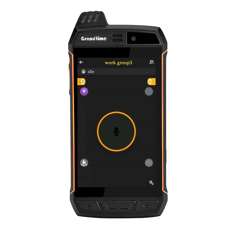 Grandtime New 4 inch PoC radio GSM WCDMA 4G LTE Android OS IP network walkie talkie PTT two way radio Zello wakie talkie