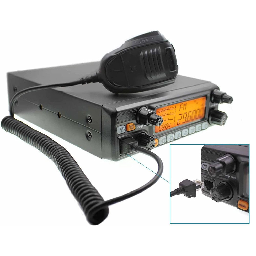 AT-5555N II 10 Meter Radio for Truck CTCSS/DCS Function High Power Output 60W AM PEP 50W FM SSB 60W transmitter walkie talkie