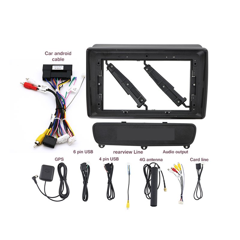 Aijia Car Navigation Multimedia System Radio Frame Android Screen Fascia Panel Car Frame Radio For KIA SORENTO