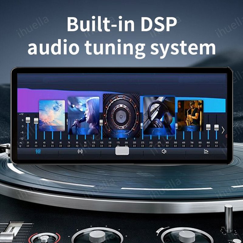 ihuella 10.25 inch touch screen Multimedia system car radio bluetooth android car dvd player for Audi model A4 2009-2016
