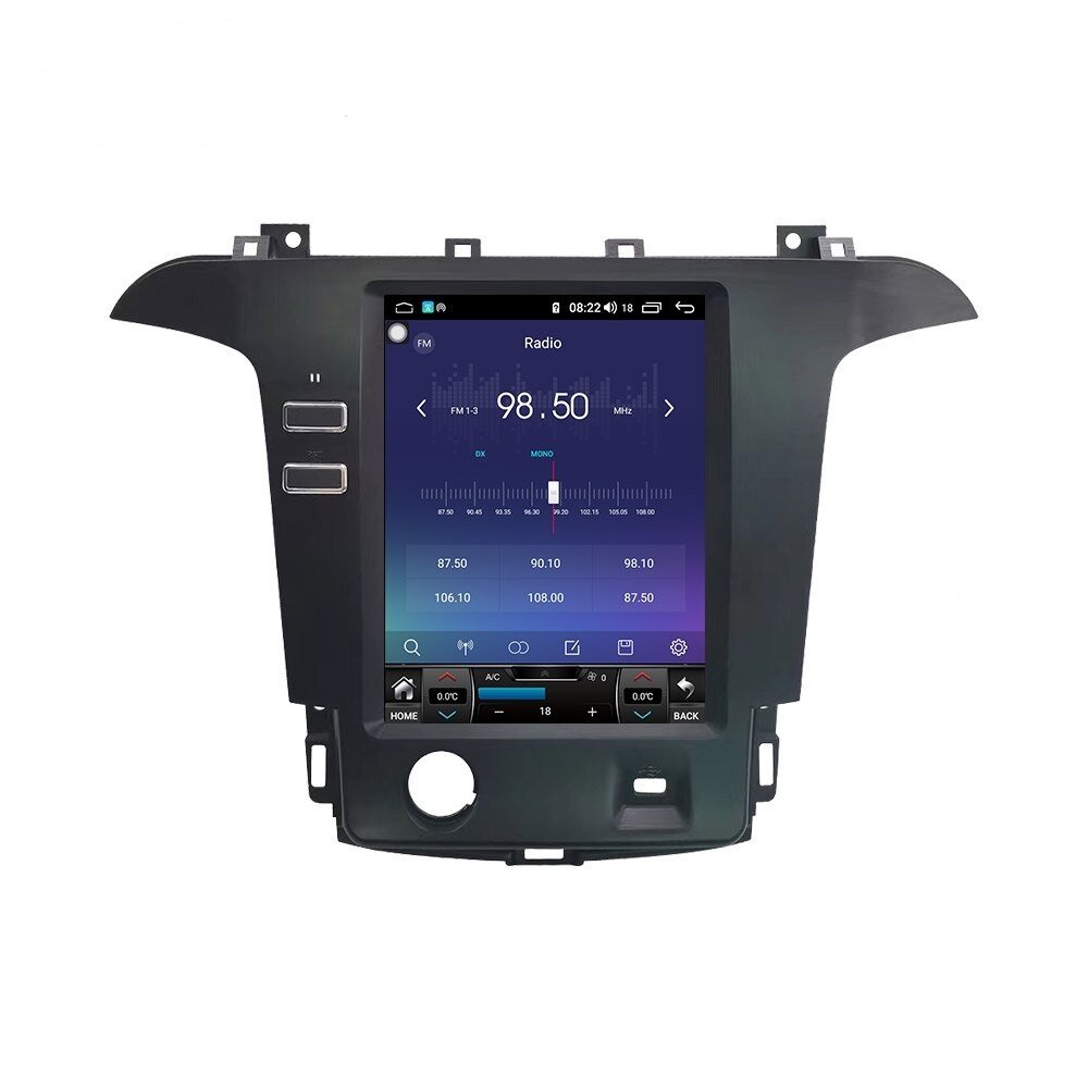 PX6 4+64GB For Ford S-Max Galaxy 2007-2015 Android Video Radio Car Multimedia Player Stereo head unit Tesla Style GPS Navigation