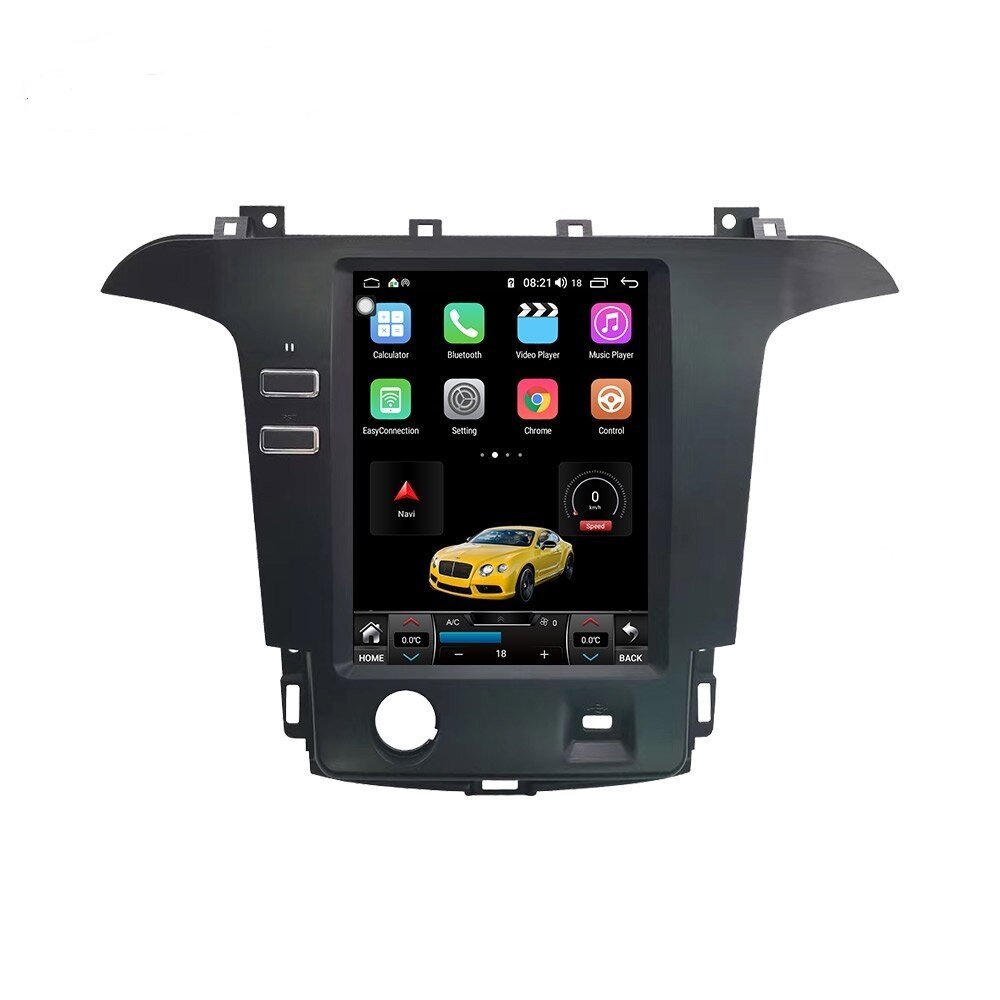 PX6 4+64GB For Ford S-Max Galaxy 2007-2015 Android Video Radio Car Multimedia Player Stereo head unit Tesla Style GPS Navigation
