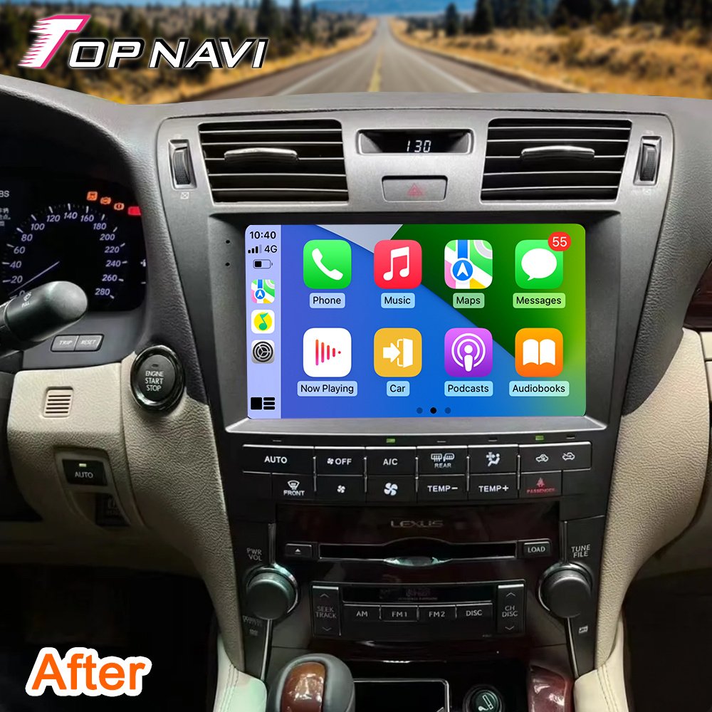 Android Car Radio Navigation GPS Multimedia Head Unit Car DVD Player for LEXUS LS460 2006 2010 2011 2012 with Wireless Carplay