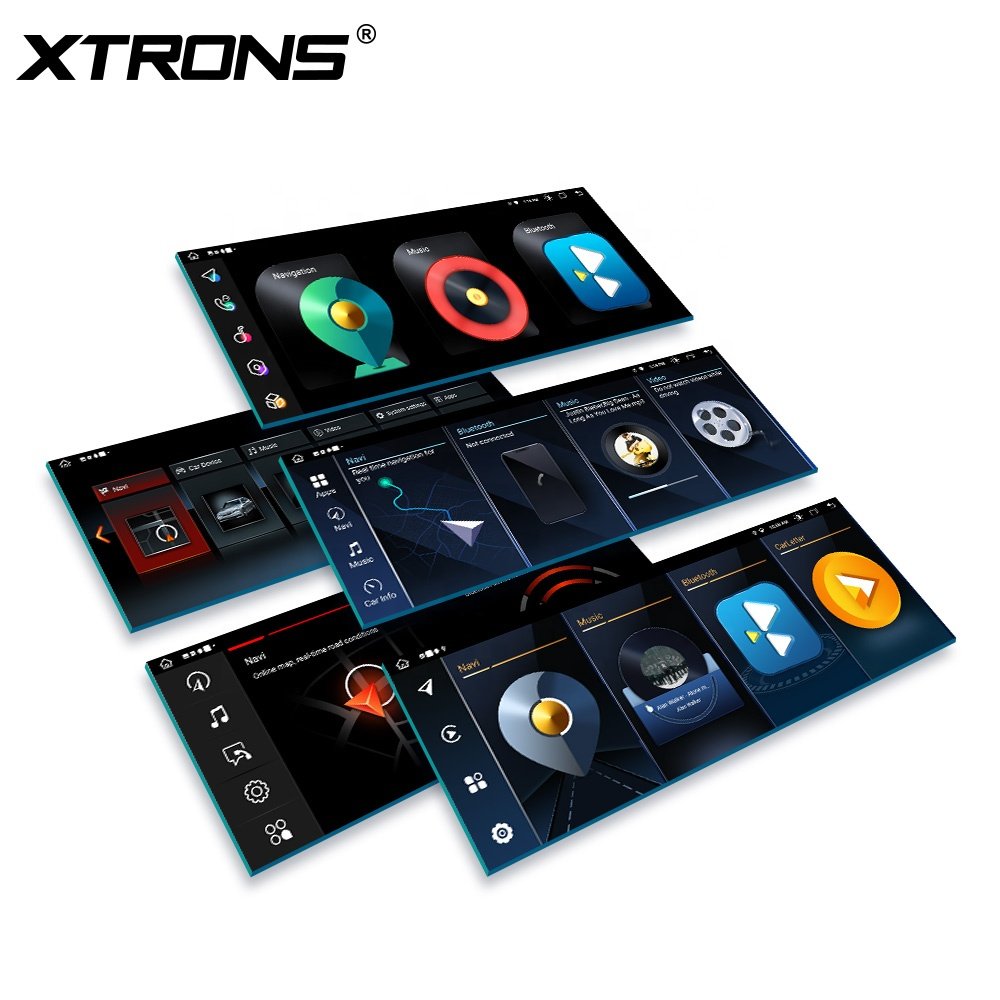 XTRONS 12.3 inch Octa Core 4GB+64GB Car GPS Multimedia Player for BMW 5 Series G30 / G31 EVO Android13