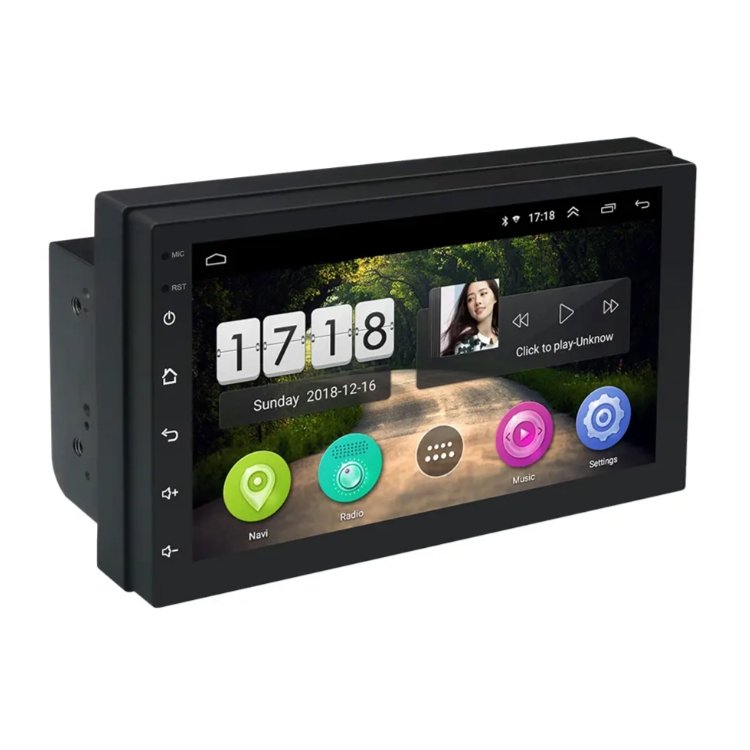 Universal 7 inch GPS RDS DSP car video 2 Din Auto Android player auto electronics car radio