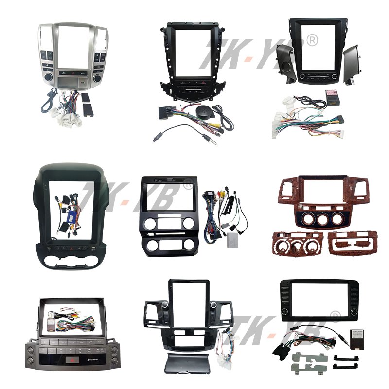 9/10/9.7/12.3 inch New style car android frame car radio screen frame Universal dvd frame panel